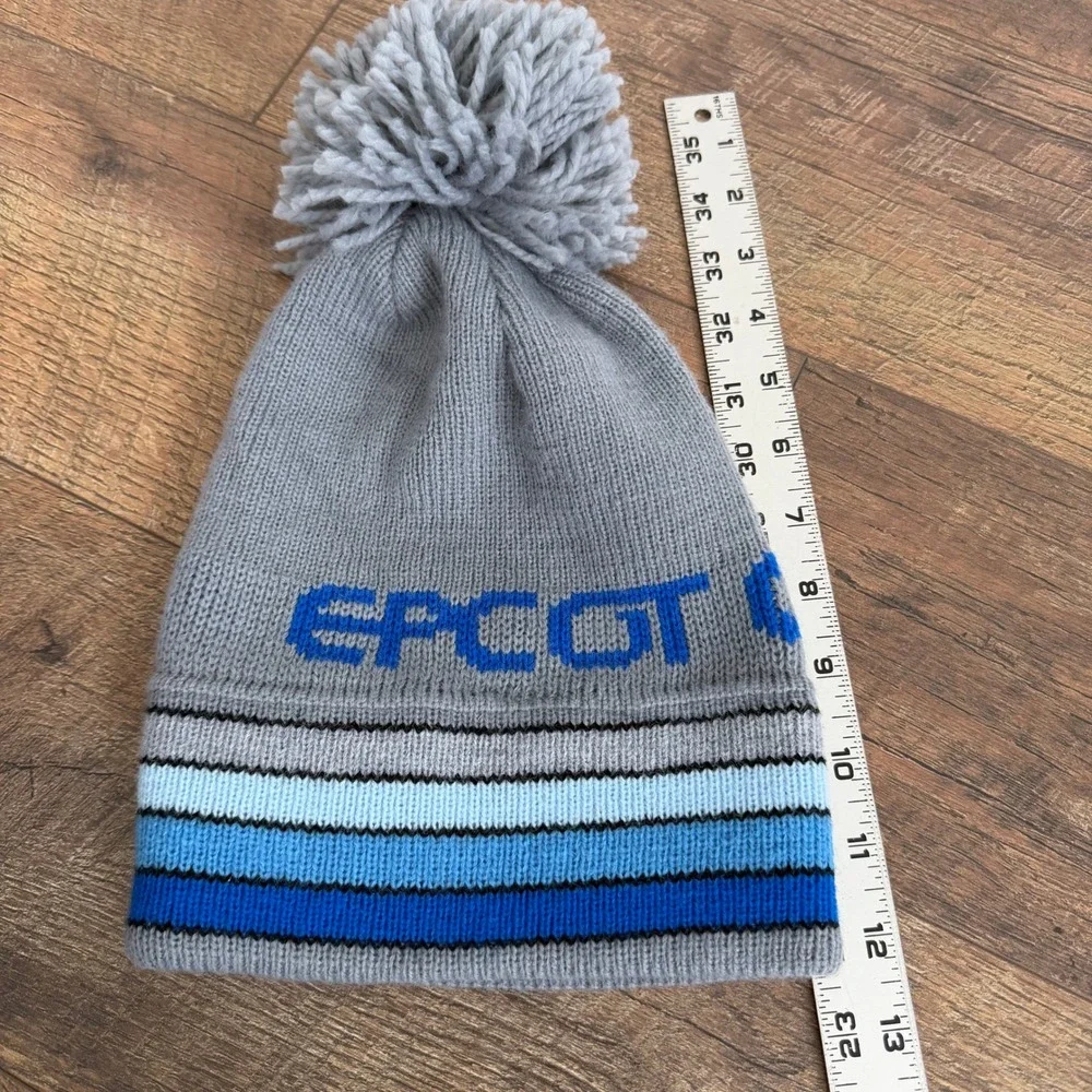Vintage Walt Disney‎ Productions EPCOT Center Knit Pom Beanie